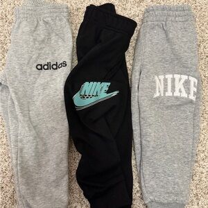 Nike & Adidas Toddler Boy Joggers 3T